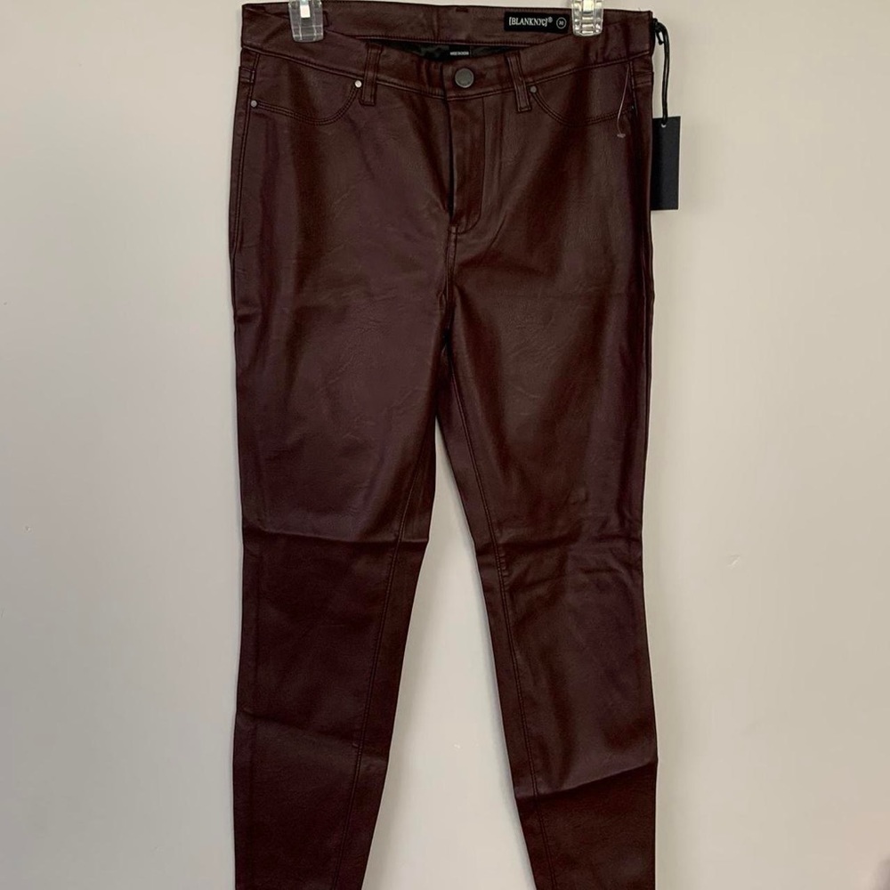 12 blank nyc faux leather pants